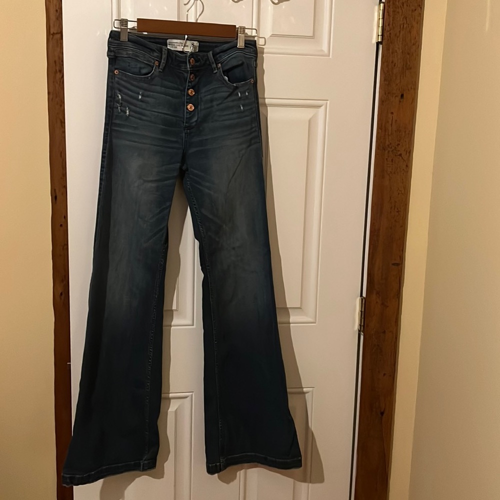 Abercrombie Y2K High Rise Flare Womens Jeans Size 8R